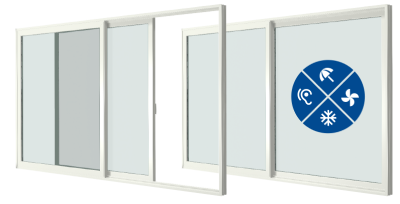 immagine infissi pvc anta